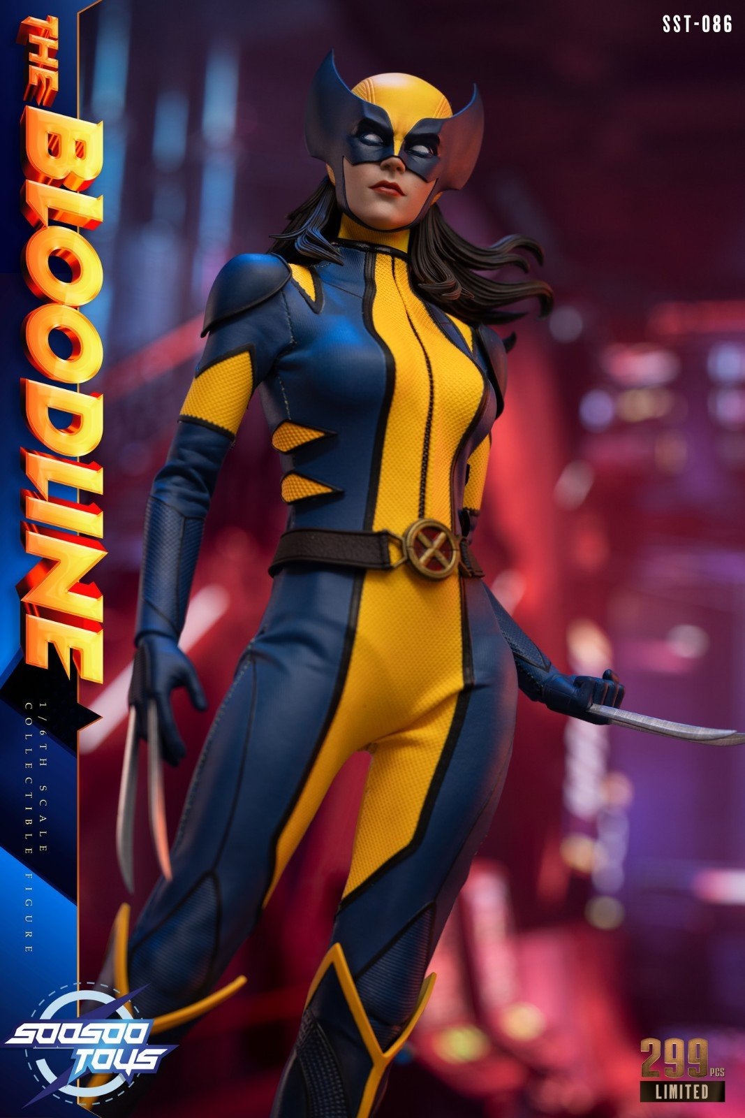 Soosoo Toys 1/6 The Bloodline X-23 Hot Toys Wolverine X-Men, Verzenden, Zo goed als nieuw, Actiefiguur of Pop