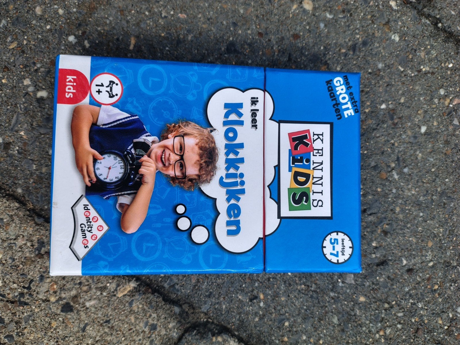 Ik leer Klokkijken Kennis Kids - Educatief Spel, Ophalen of Verzenden, Zo goed als nieuw, Rekenen