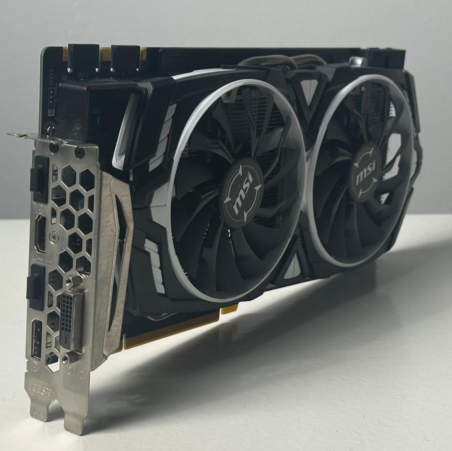 MSI GTX 1080 8GB Armor OC, Ophalen of Verzenden, Zo goed als nieuw, GDDR5, PCI-Express 3