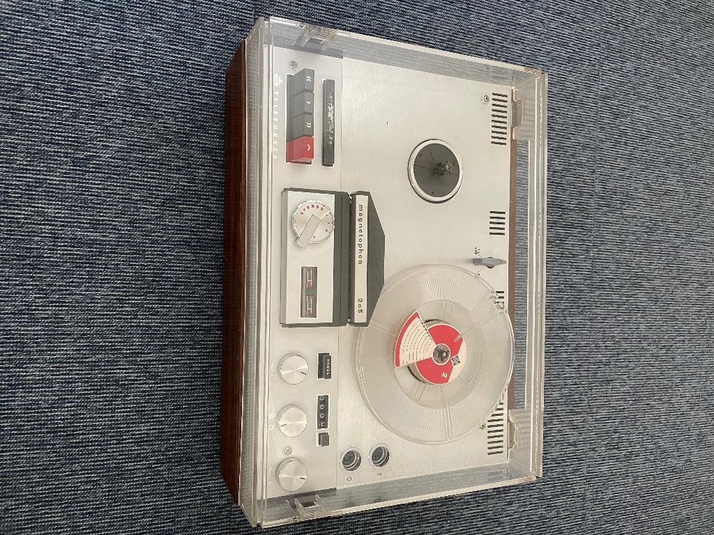 Telefunken Magnetophon 205 bandrecorder, Audio, Tv en Foto, Ophalen, Bandrecorder