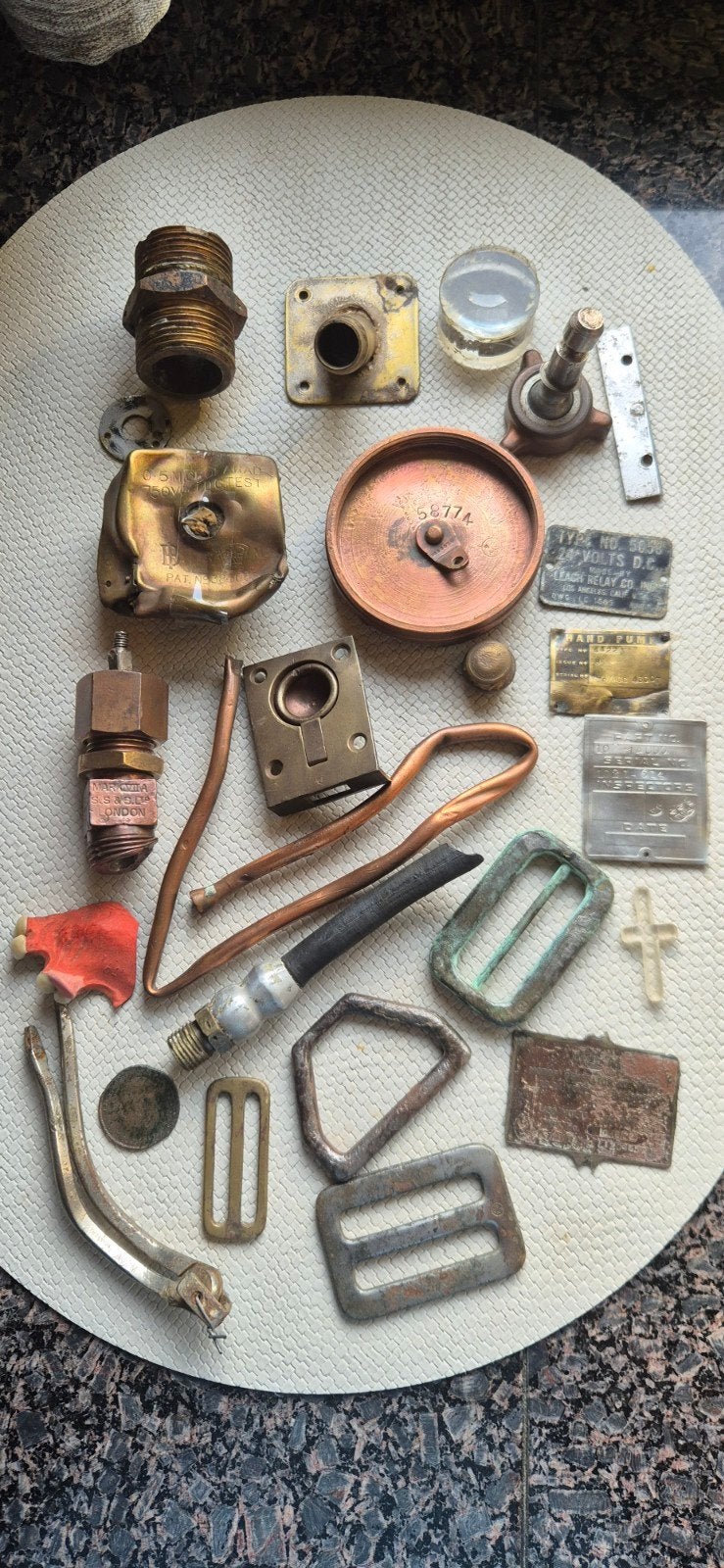 Relics Avro Lancaster vliegtuigonderdelen, Ophalen of Verzenden