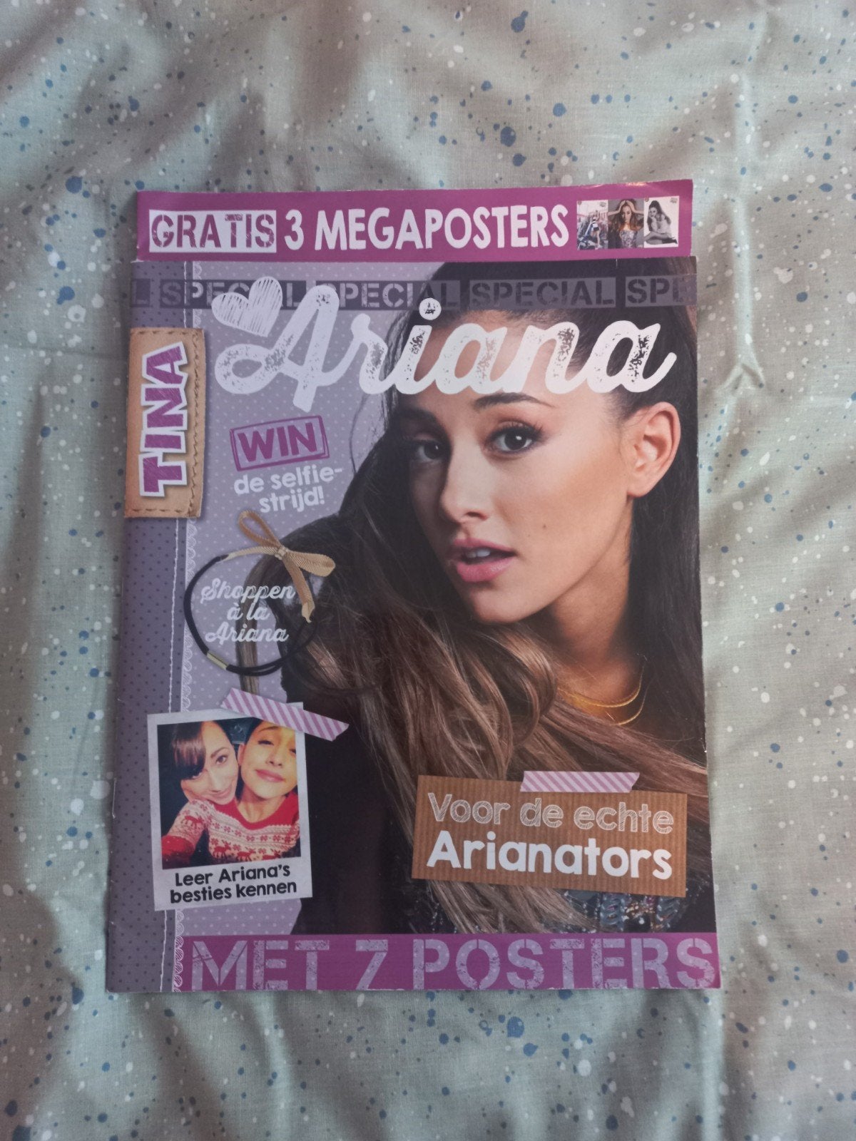 Ariana Grande Tina special 2015, Ophalen of Verzenden, Zo goed als nieuw, Muziek, Film of Tv