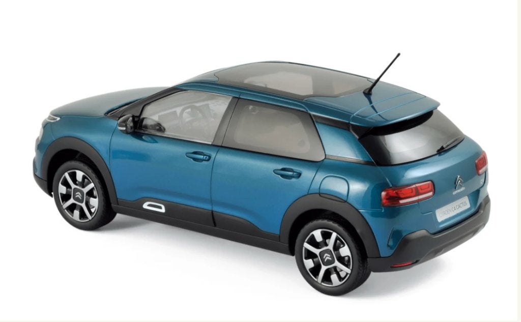 Citroen C4 Cactus 2018 Emeraude Blauw 1/18 NOREV ref: 181660, Hobby en Vrije tijd, Modelauto's | 1:18, Verzenden, Nieuw, Auto