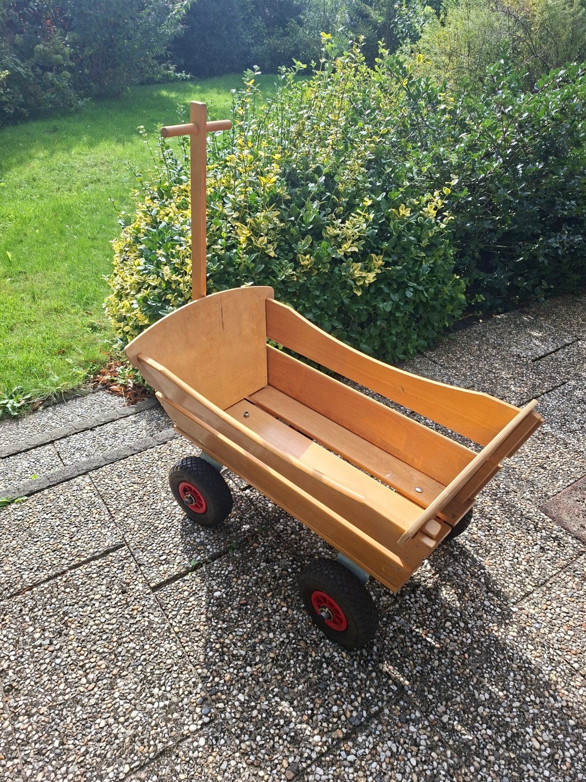 Houten bolderkar voor kinderen - Gebruikt, Caravans en Kamperen, Ophalen, Gebruikt