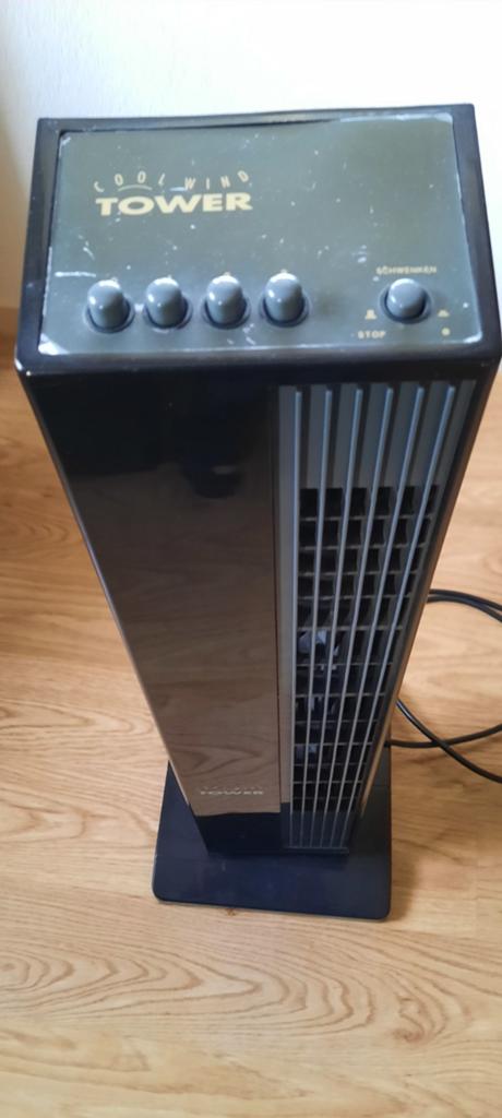Te koop ventilator Tower, Witgoed en Apparatuur, Ophalen, Statiefventilator