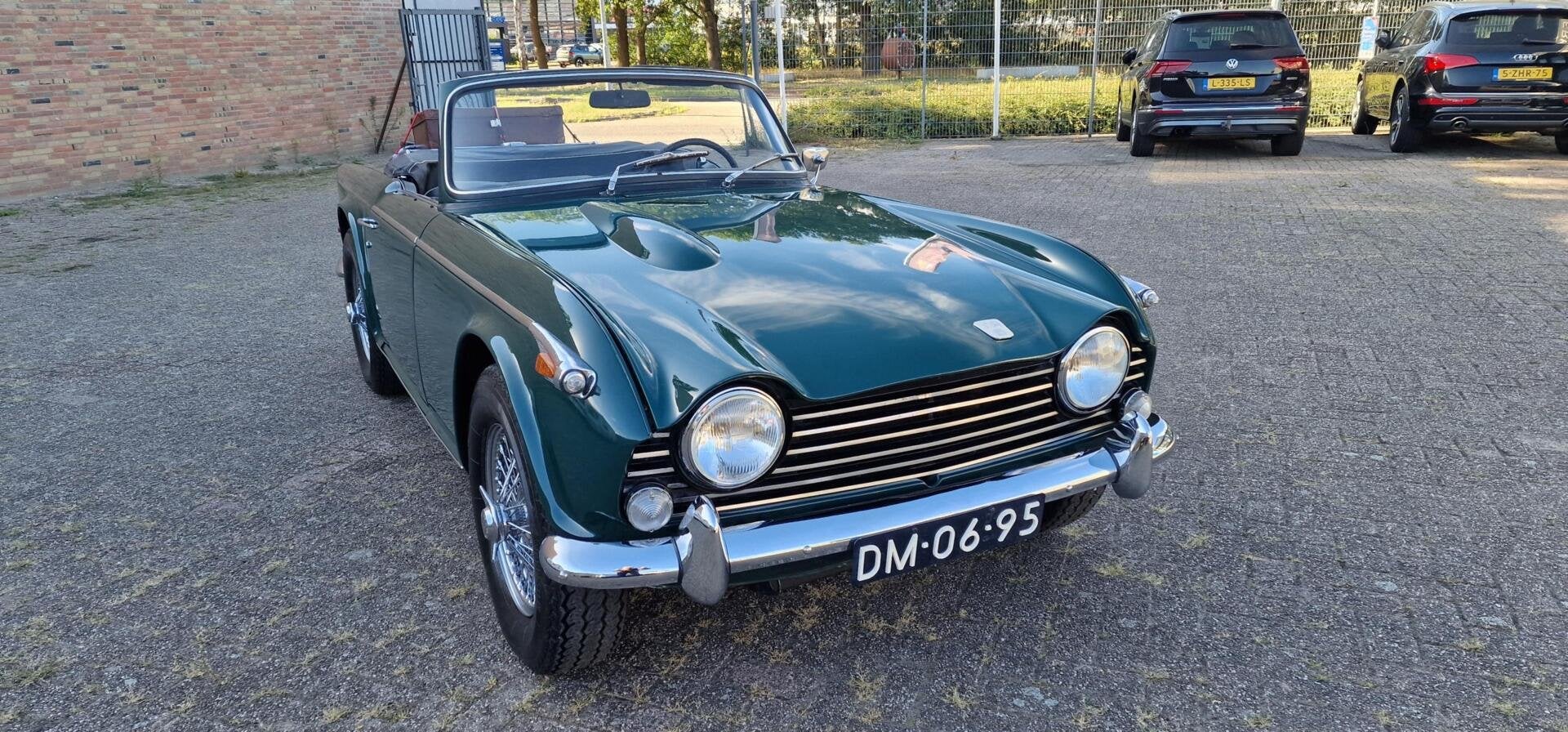 Triumph TR5 / TR250 Soft Top/OVERDRIVE/CHROOM SPAAKWIELEN, foto 5