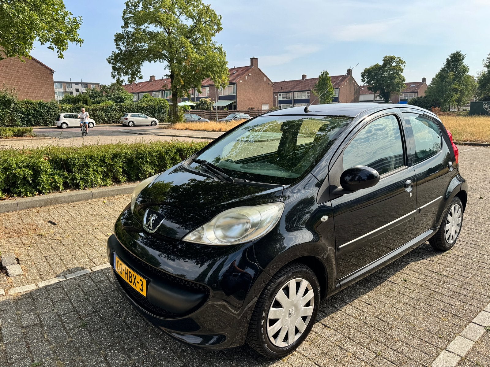 Peugeot 107| AİRCO | 5DEURS | E-RAMEN | NİEUW APK | NAP AUTO, Voorwielaandrijving, 4 stoelen, Origineel Nederlands, Handgeschakeld