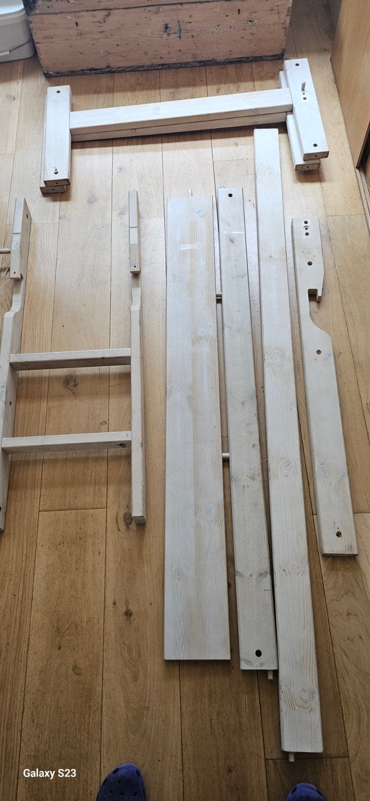 Life time bed - tussenstuk - 2 bedden een stapelbed maken, Kinderen en Baby's, Kinderkamer | Bedden, Ophalen, 85 tot 100 cm, Gebruikt