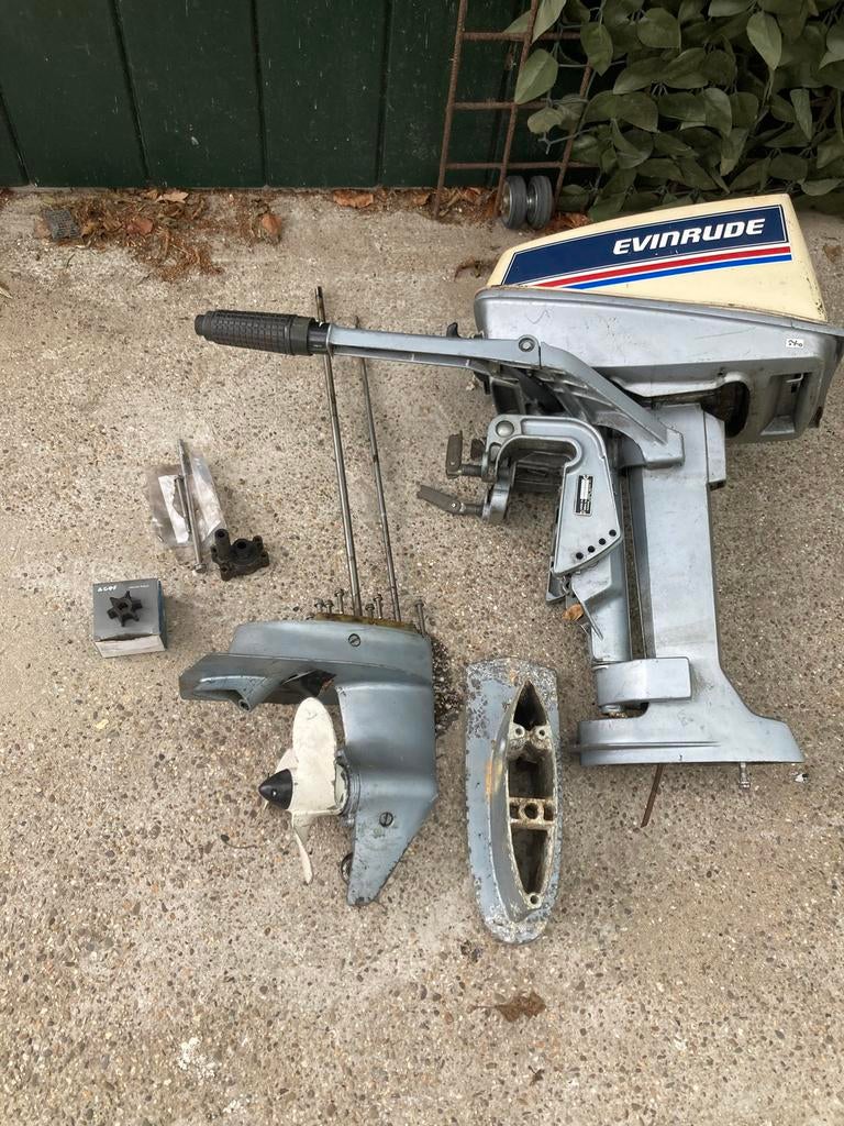 Evinrude 4,5 pk, Watersport en Boten, Ophalen, Motor en Techniek, Motorboot