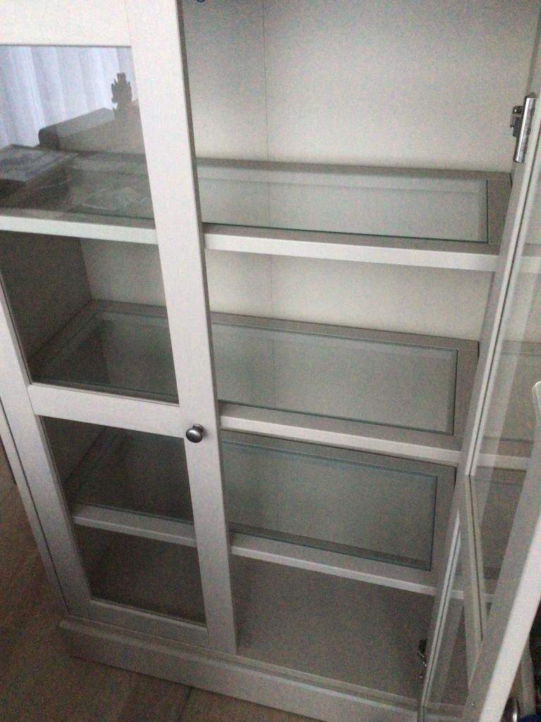 Vitrinekast, Ophalen, 50 tot 100 cm, Zo goed als nieuw, Minder dan 100 cm