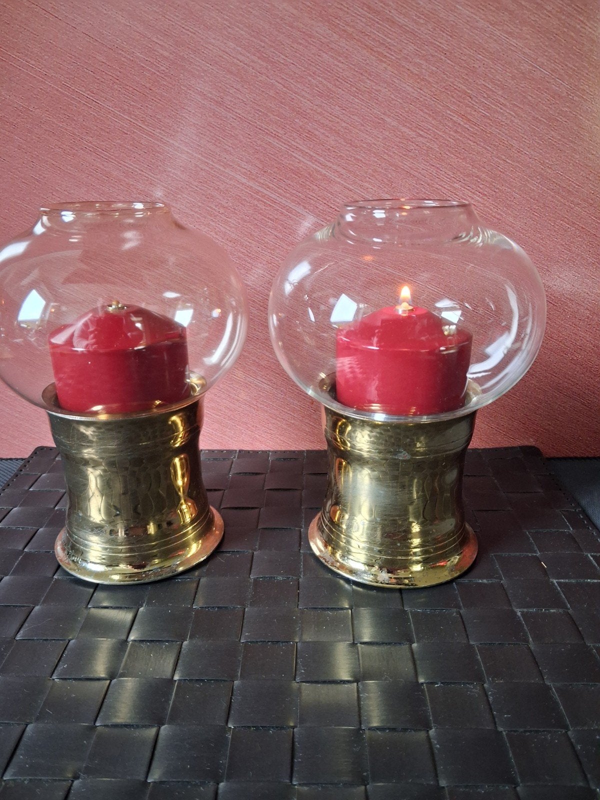 Candola Miracle Light 2 x, Gebruikt, Lantaarn, Ophalen of Verzenden, Glas