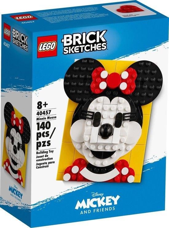 40457 LEGO Disney Brick Sketches: Minnie Mouse -Nieuw!!, Lego, Nieuw, Ophalen of Verzenden, Disney