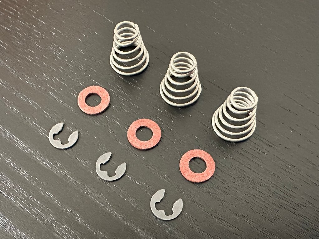 Thorens TD-124 motor veren / ophangset (set 3 stuks), Info@intovinyl.com, Thorens, Nieuw, Ophalen of Verzenden