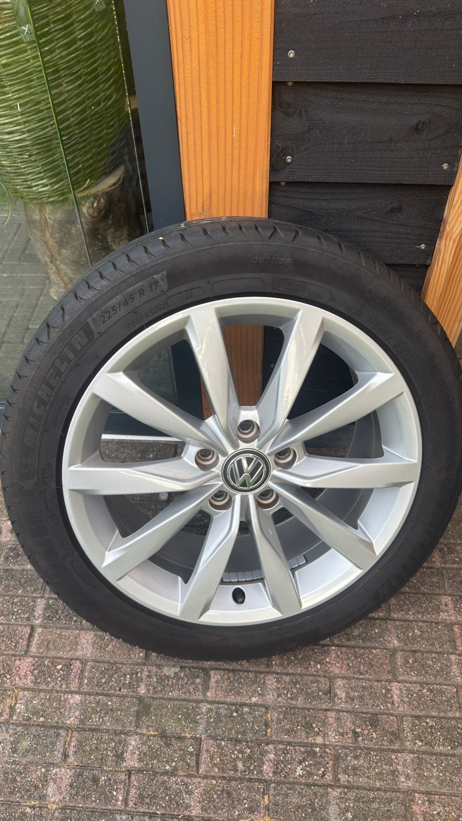 Volkswagen golf 7 Velgen 17”, Auto-onderdelen, Banden en Velgen, Ophalen, Gebruikt, Velg(en), 17 inch