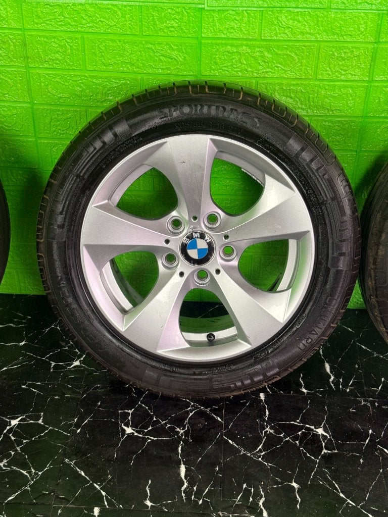 Originele BMW 3 4-Serie velgen 16" 5x120 Style 306 zomerset, Niet ingevuld, Gebruikt, 16 inch, Banden en Velgen