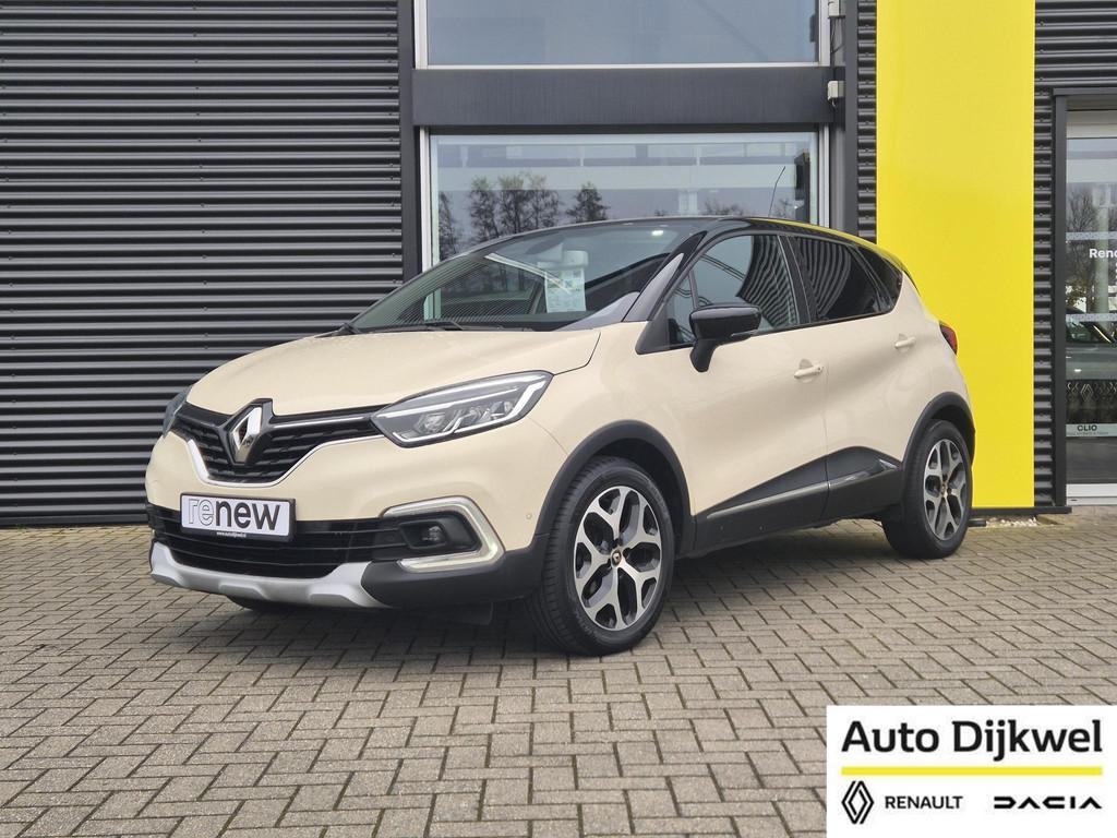 Renault Captur TCe 90 Intens Camera, Navigatie, Trekhaak, Pa, Voorwielaandrijving, 898 cc, Stof, Gebruikt