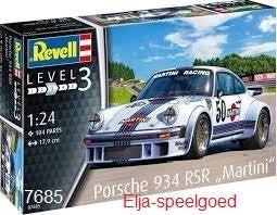 Modelbouw Revell PORSCHE 934 RSR Martini 1:24 7685 auto, Auto, Revell, Groter dan 1:32, Nieuw