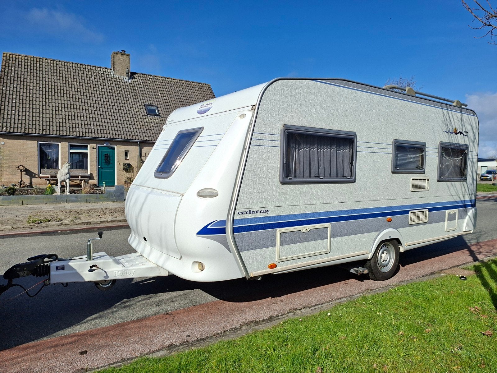 hobby 460, excellent easy,2004, Rondzit, Hobby, Frans bed, Particulier