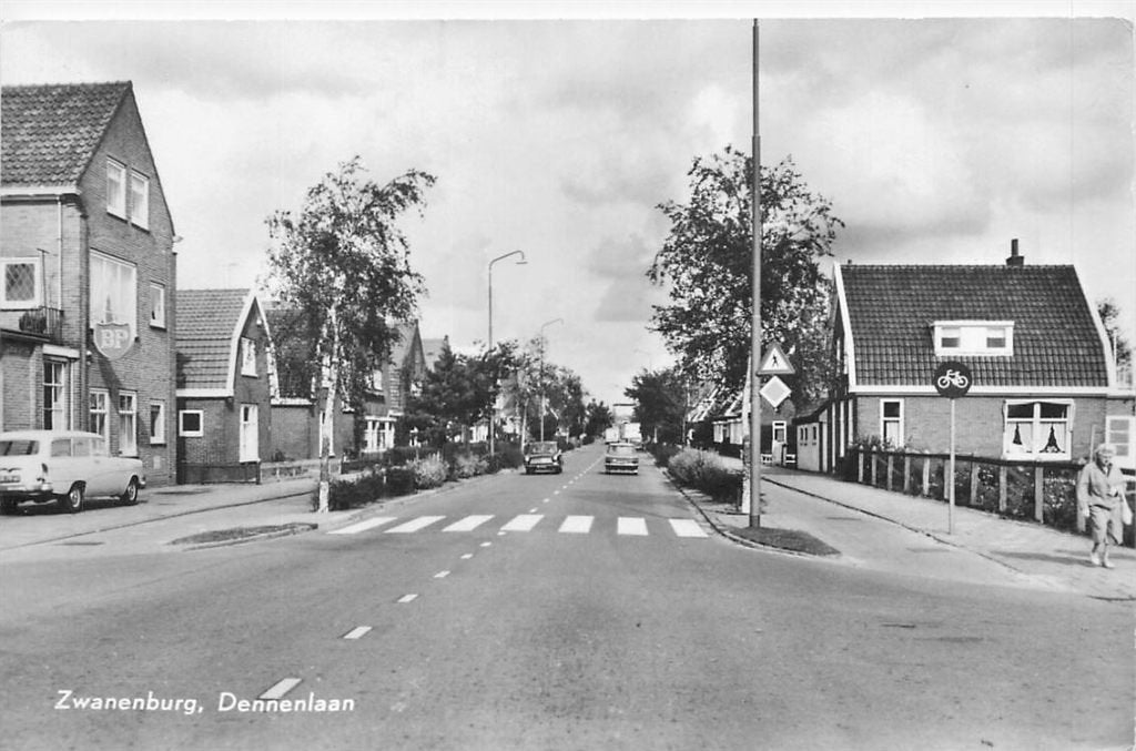 378-317-011 Zwanenburg Dennenlaan, Verzamelen, Ansichtkaarten | Nederland, Verzenden, Voor 1920, Noord-Holland
