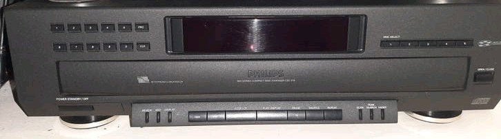 Philips CDC 916 CD-wisselaar - Vintage Hifi, Ophalen, Gebruikt, Philips, Wisselaar