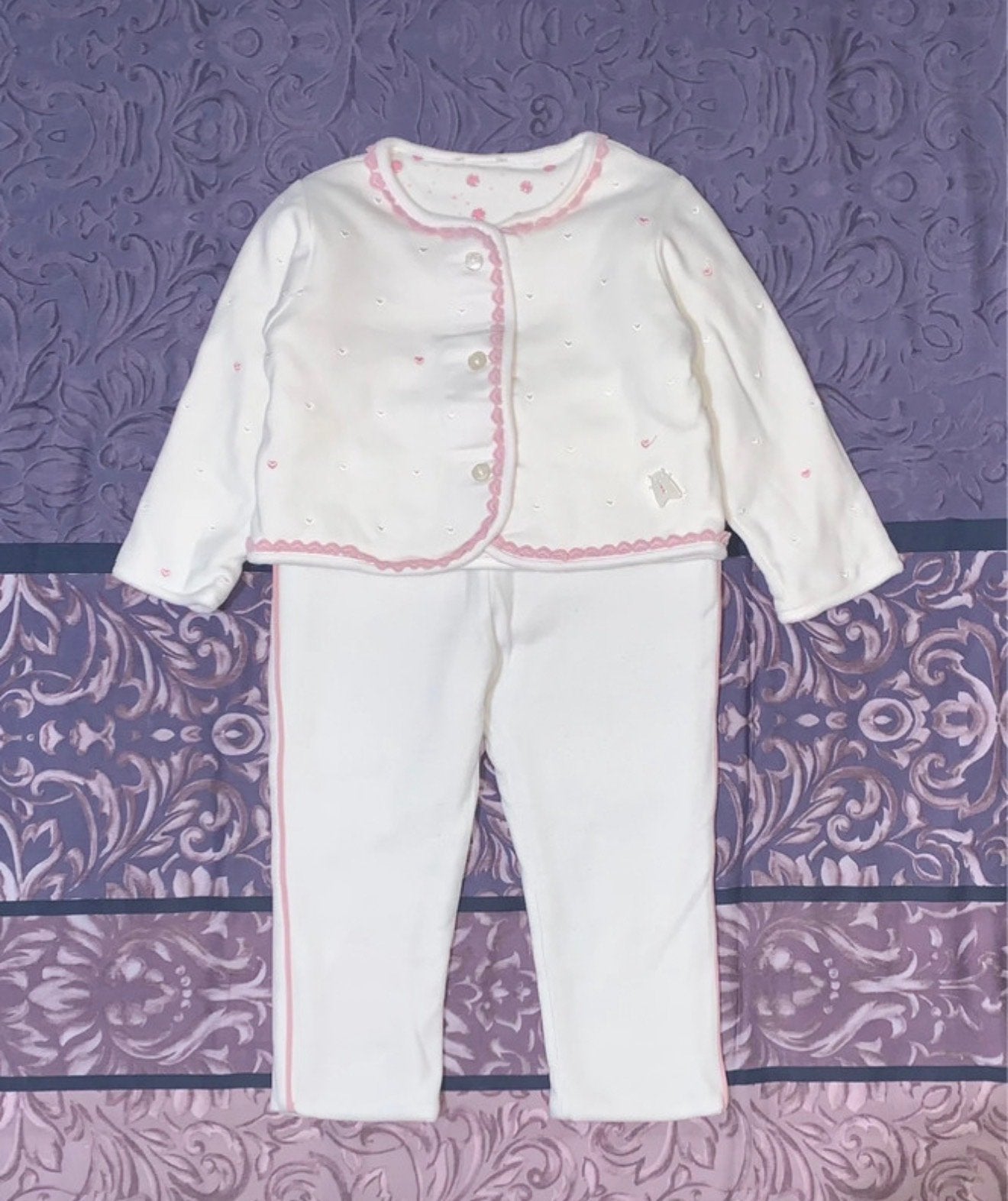 Chicco Dubbelzijdig Jasje-Broek Set met Fleece Voering 9-12m, Kinderen en Baby's, Babykleding | Overige, Ophalen of Verzenden