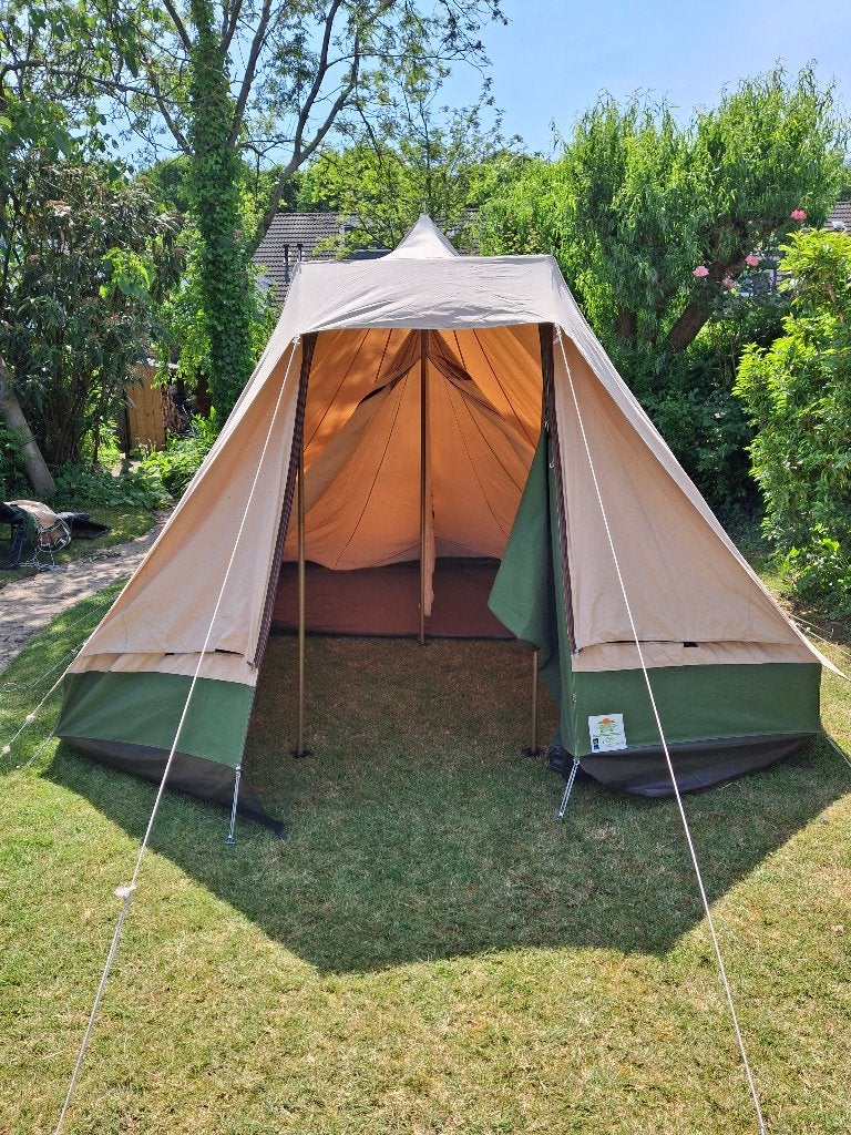 Esvo Tent 4 personen, Caravans en Kamperen, Tenten, Ophalen, Gebruikt, Tot en met 4