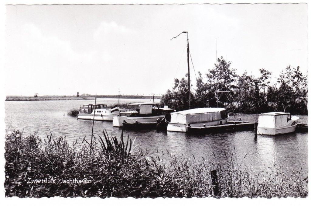 Zwartsluis - Jachthaven, Verzamelen, Verzenden, 1960 tot 1980, Ongelopen, Overijssel