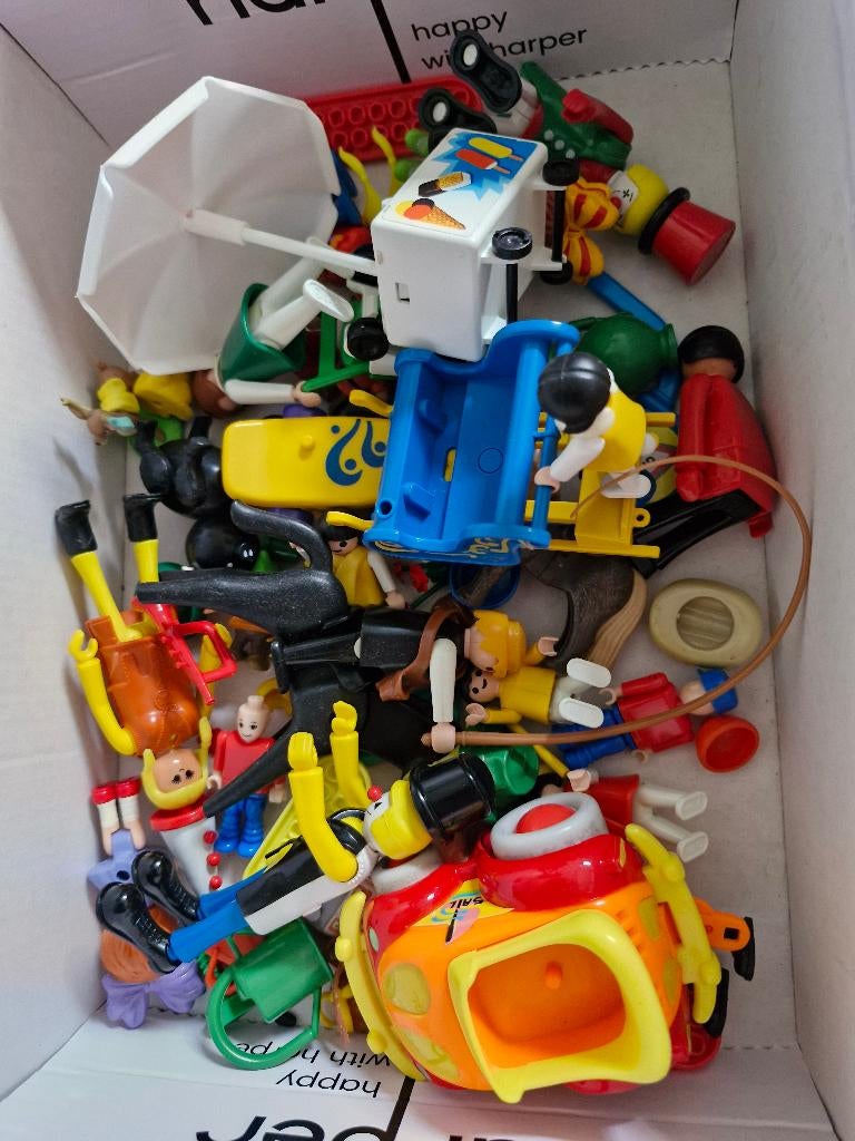 Playmobil poppetjes en wat playbig poppetjes, Kinderen en Baby's, Ophalen, Gebruikt, Los playmobil