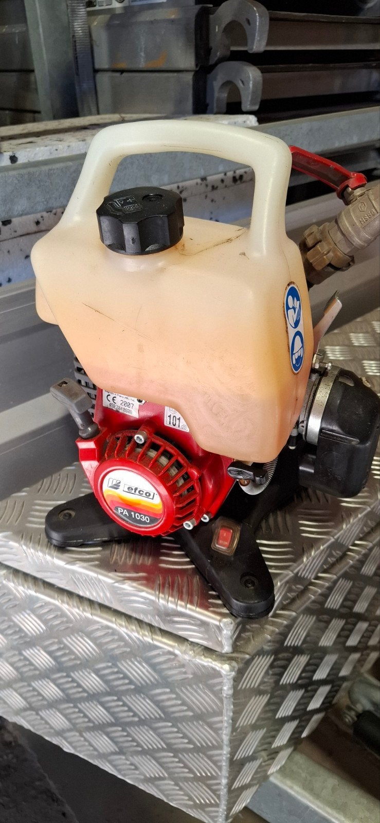 Efco PA 1030 Beregeningspomp op benzine met slangen, Tuin en Terras, Waterpompen, Ophalen, Gebruikt, Beregeningspomp