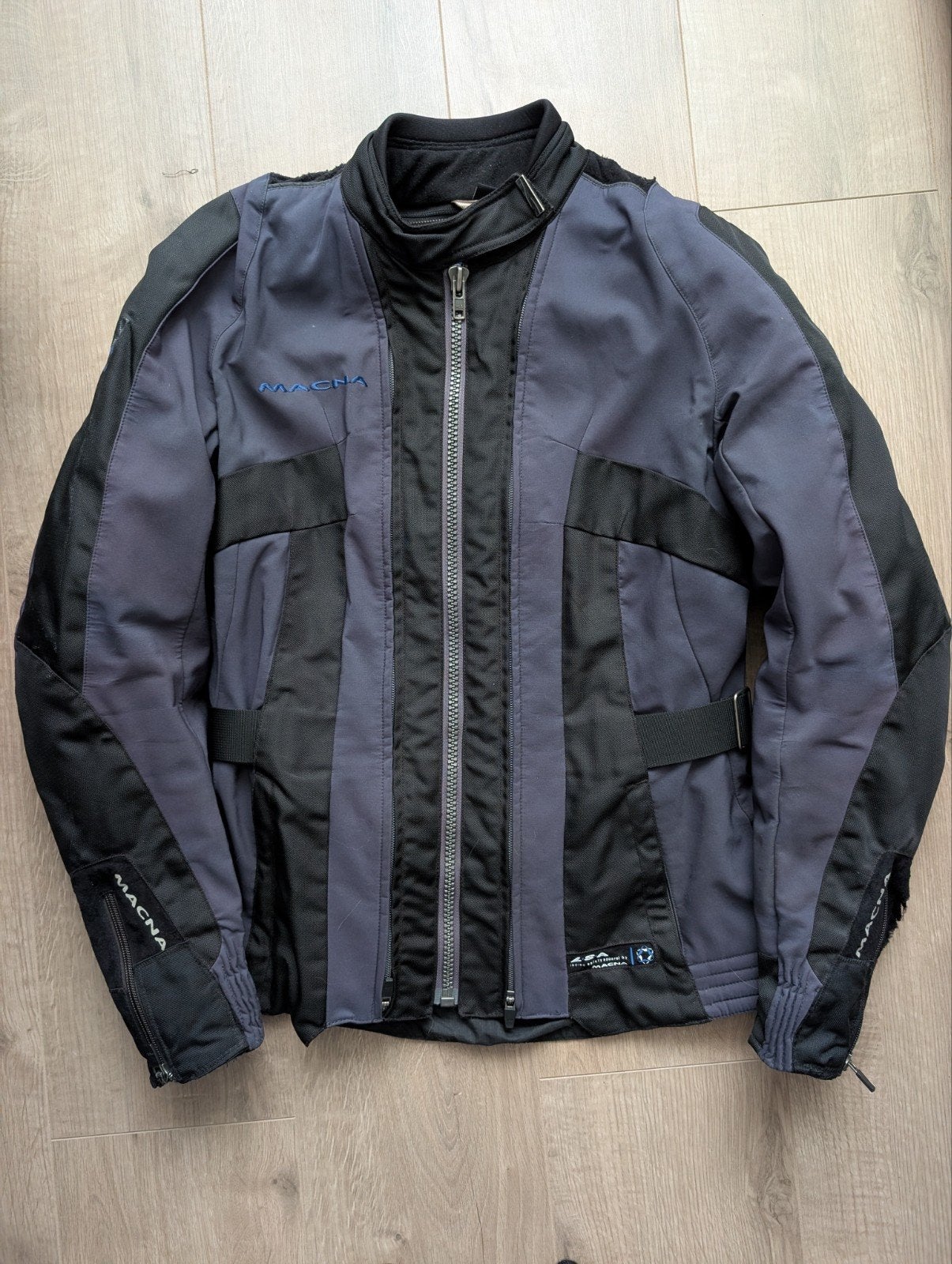 Dames Macna motorpak (XL) met Bering regenpak, Motoren, Ophalen, Combipak, Dames, Tweedehands