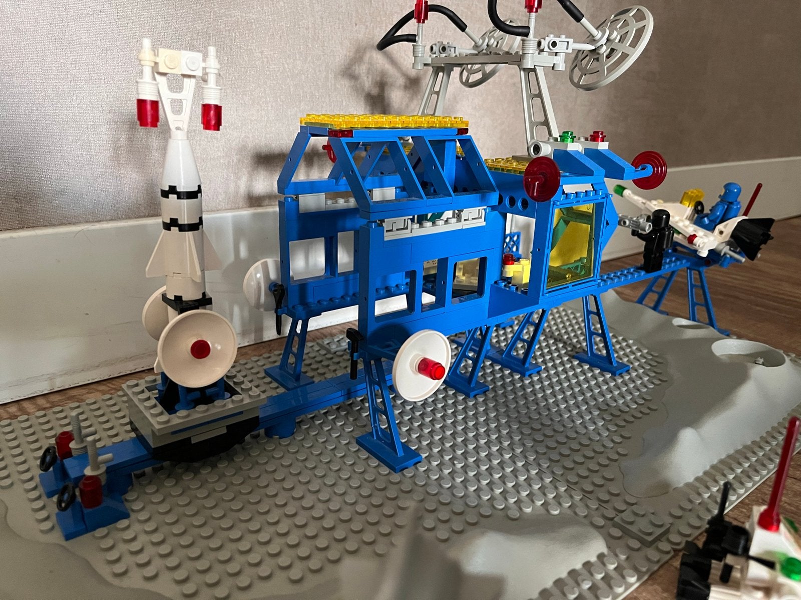 Vintage Lego Space: 3 Klassieke Sets (6780, 6891, 6971), Ophalen of Verzenden, Gebruikt