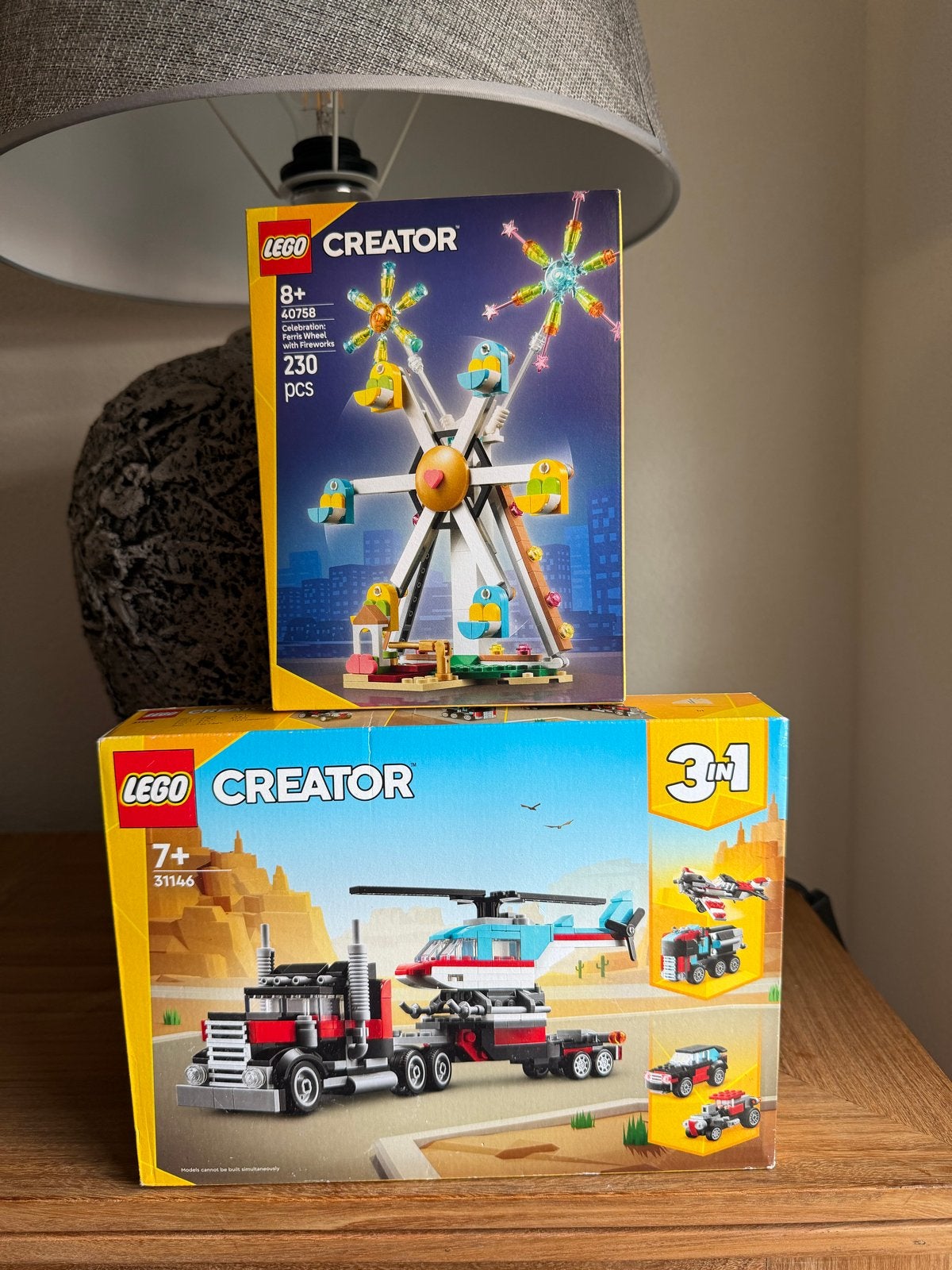 Nieuwe LEGO Creator sets: 40758 Reuzenrad & 31146 Vrachtwage, Lego, Nieuw, Ophalen of Verzenden, Meerdere sets