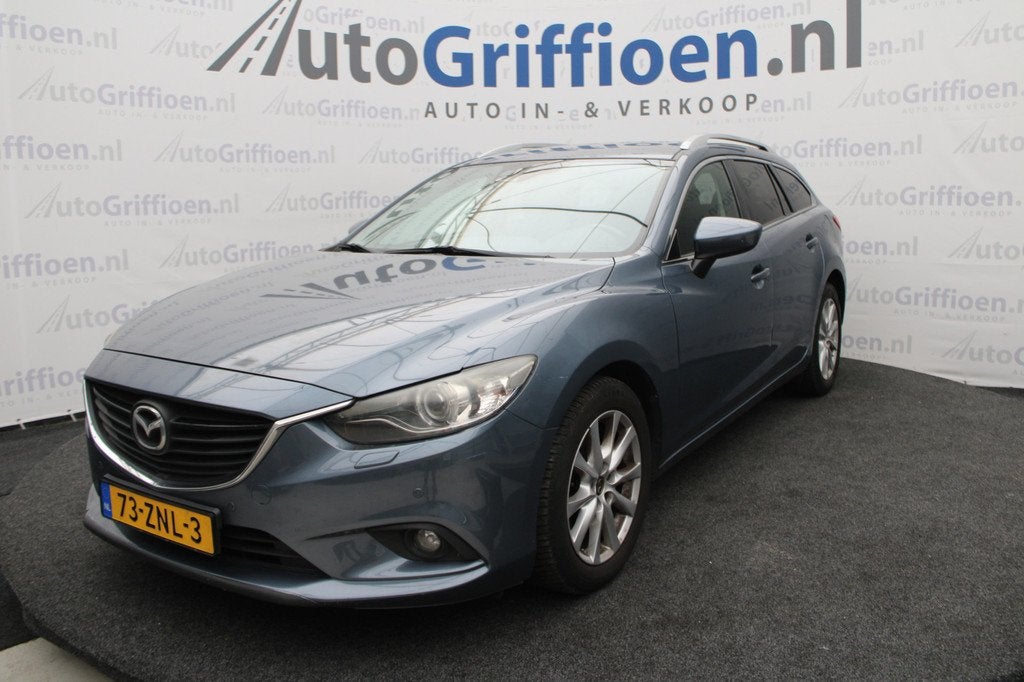 Mazda 6 Sportbreak 2.0 TS+ Lease Pack nette stationcar met l, Voorwielaandrijving, Handgeschakeld, Onderhoudsboekje, 1300 kg