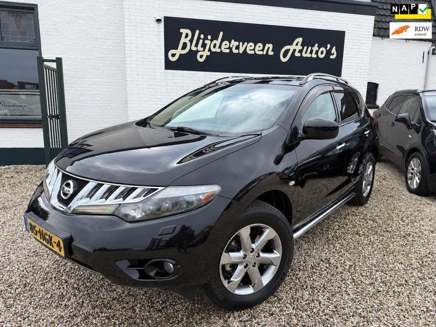 Nissan Murano 3.5 V6 Bose | Camera | Navi | Pano | Stoel VW, Auto's, Automaat, Gebruikt, Murano, Zwart