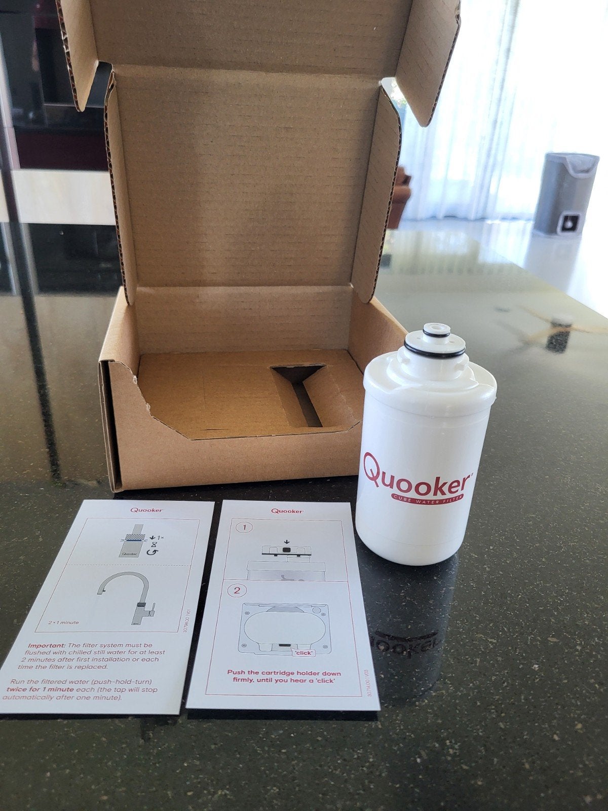 Quooker CUBE waterfilter HF - Nieuw in doos, Ophalen of Verzenden, Nieuw