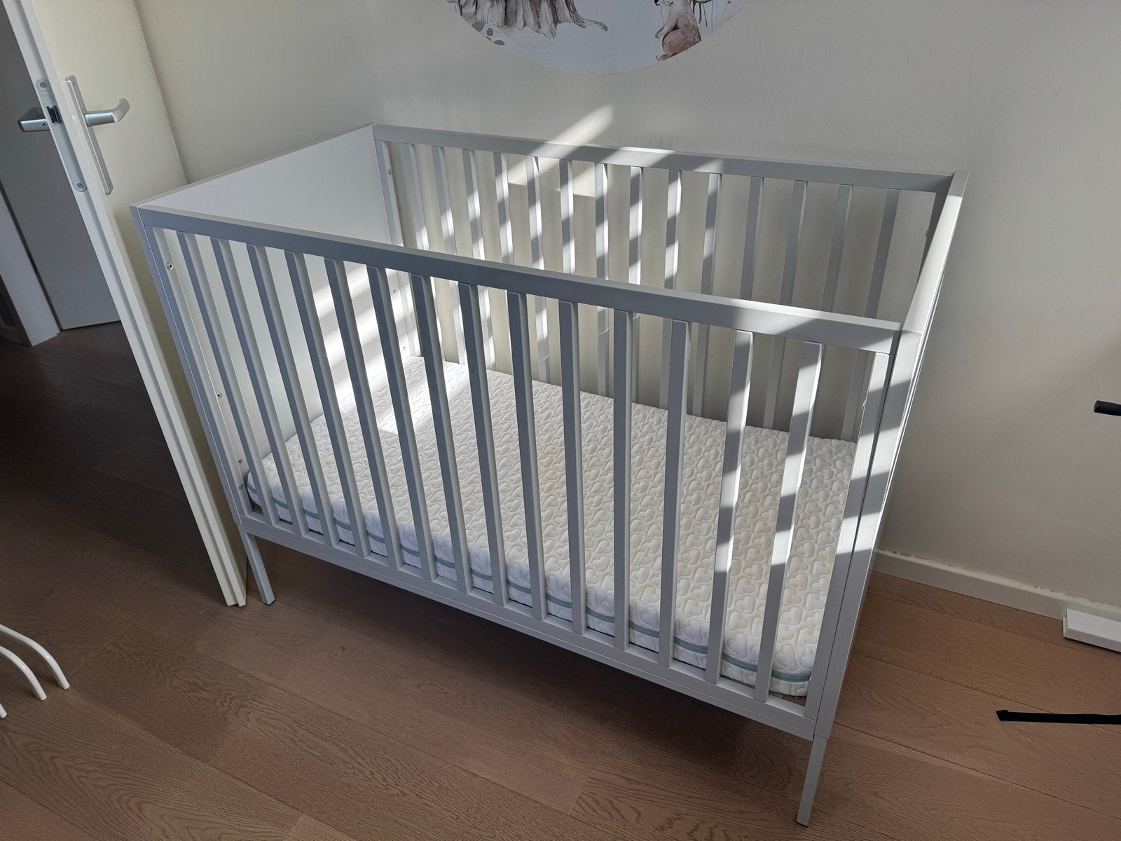 Kidsmill Amy Ledikant met Aerosleep Matras en Commode, Gebruikt, Minder dan 140 cm, Minder dan 70 cm, Ophalen