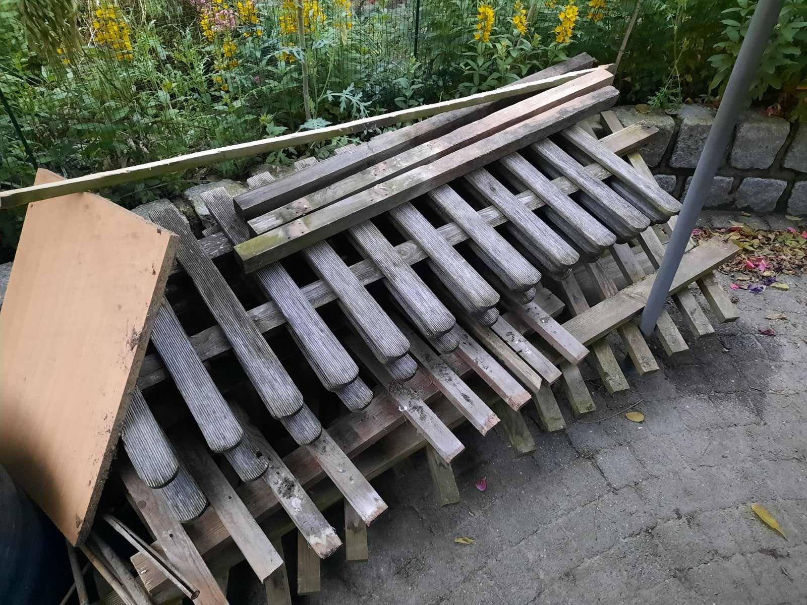 Gratis hout voor de kachel!, Ophalen, Overige typen, Minder dan 2 meter
