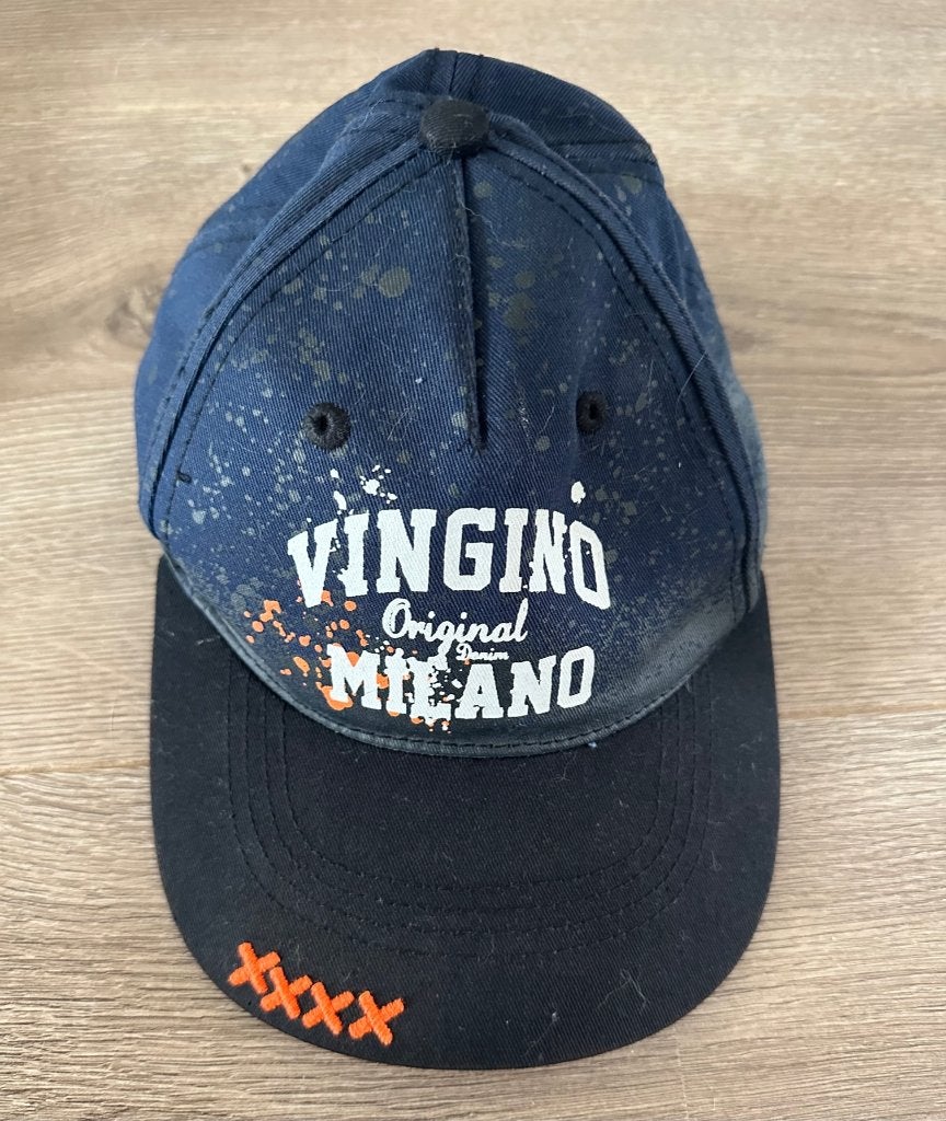 Vingino Jongens Kinderpet pet donkerblauw - Maat one size, Kinderen en Baby's, Jongen of Meisje, Nieuw, Ophalen of Verzenden, Pet