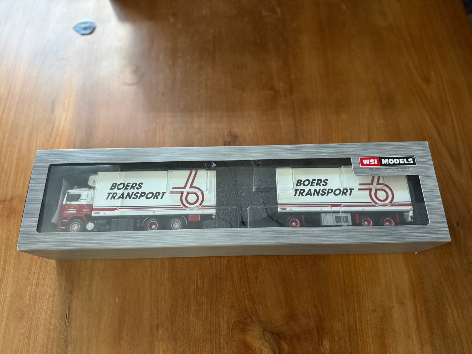 Wsi Boers transport volvo f12, Ophalen, Zo goed als nieuw, Bus of Vrachtwagen, Wsi