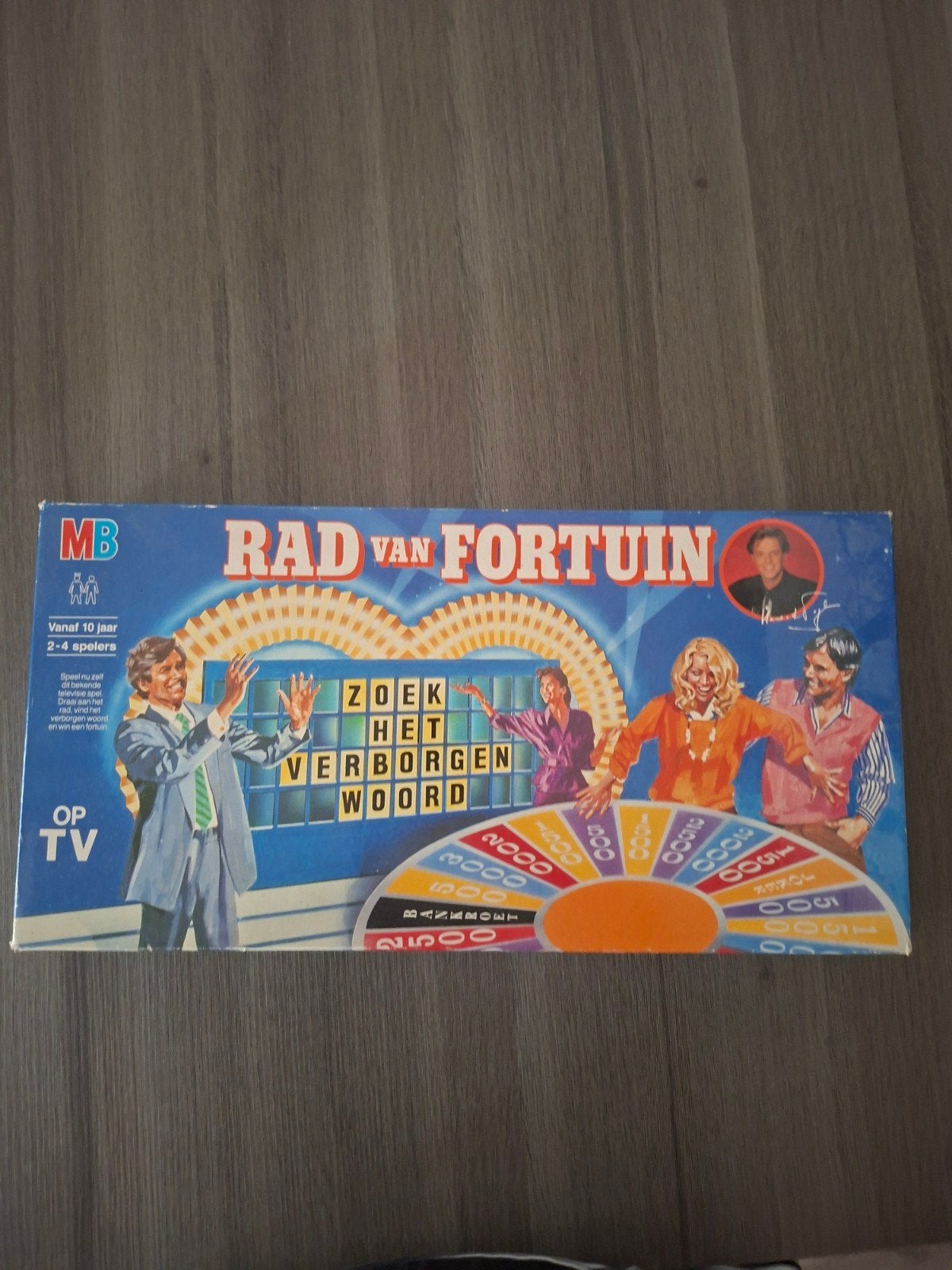 Rad van Fortuin Bordspel - Klassiek Spelplezier, Drie of vier spelers, Ophalen of Verzenden, Gebruikt, MB