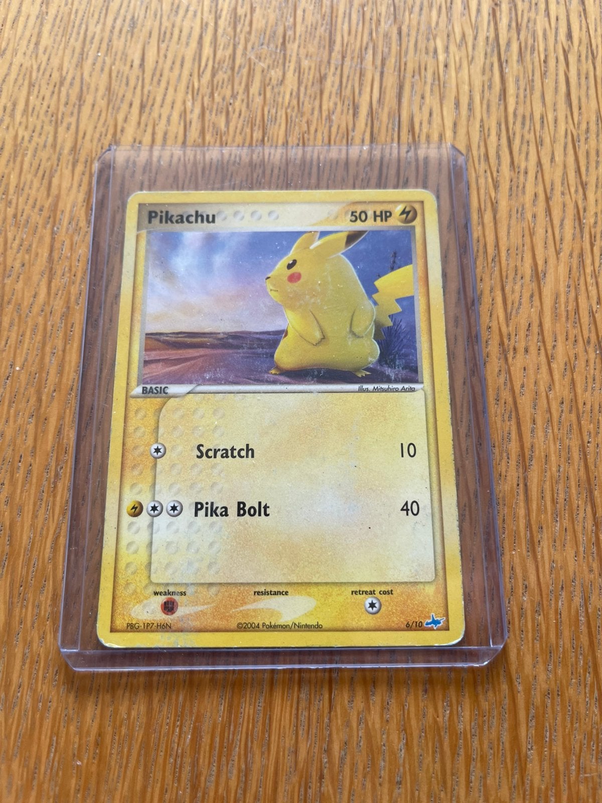 Pokémon Pikachu 6/10 EX Trainer Kit Latios 2004 – Vintage, Ophalen of Verzenden