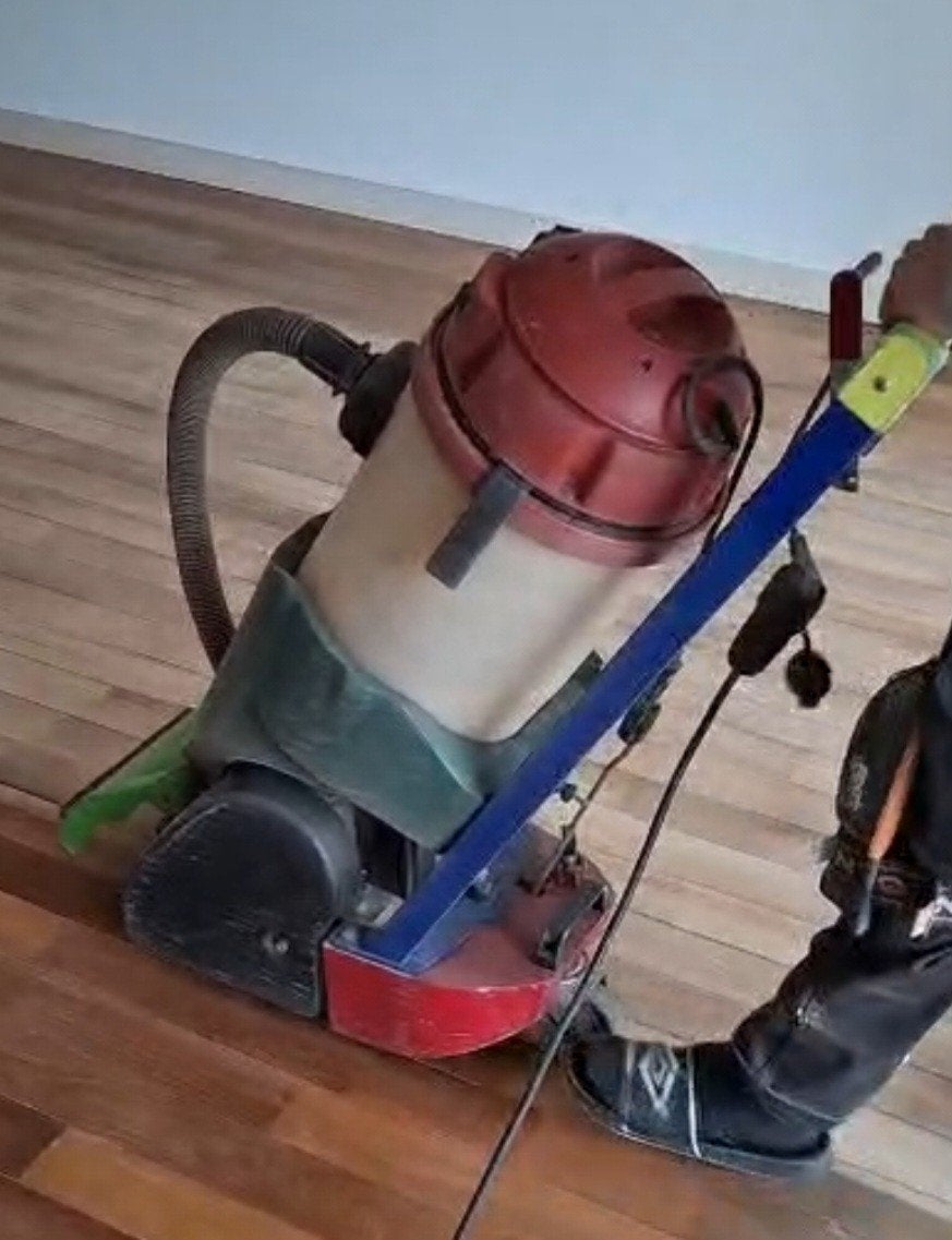 Professionele vloerschuurmachine voor hout en parket, Ophalen of Verzenden, Gebruikt, Overige typen