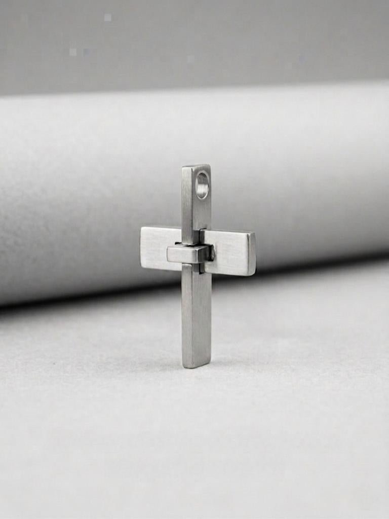 Edelstalen hanger, Sieraden, Tassen en Uiterlijk, Verzenden, Zilver, Overige materialen