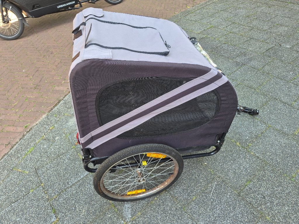 Hondenkar, Hondenfietskar Opvouwbaar, Hondenfietskar, Ophalen, Gebruikt, Opvouwbaar, 20 tot 40 kg