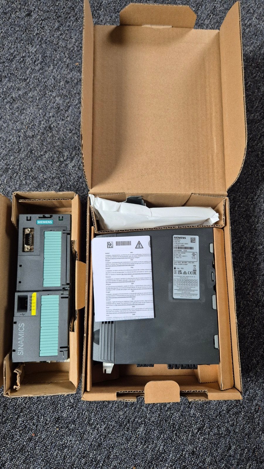 Siemens Sinamics G120C PN Freq.regelaar 0.55kW + CU250S-2PN, Ophalen of Verzenden, Nieuw