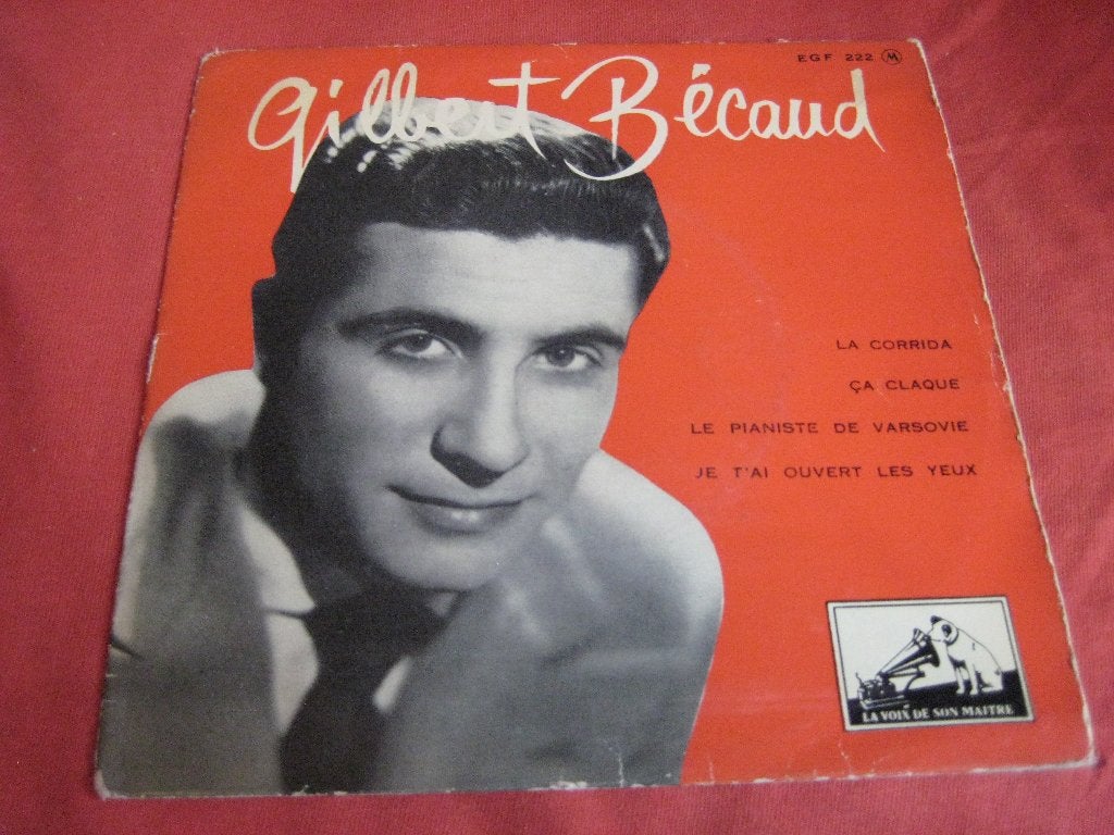 Gilbert Becaud: La corrida + Ca Claque, Ophalen of Verzenden, Zo goed als nieuw, Pop