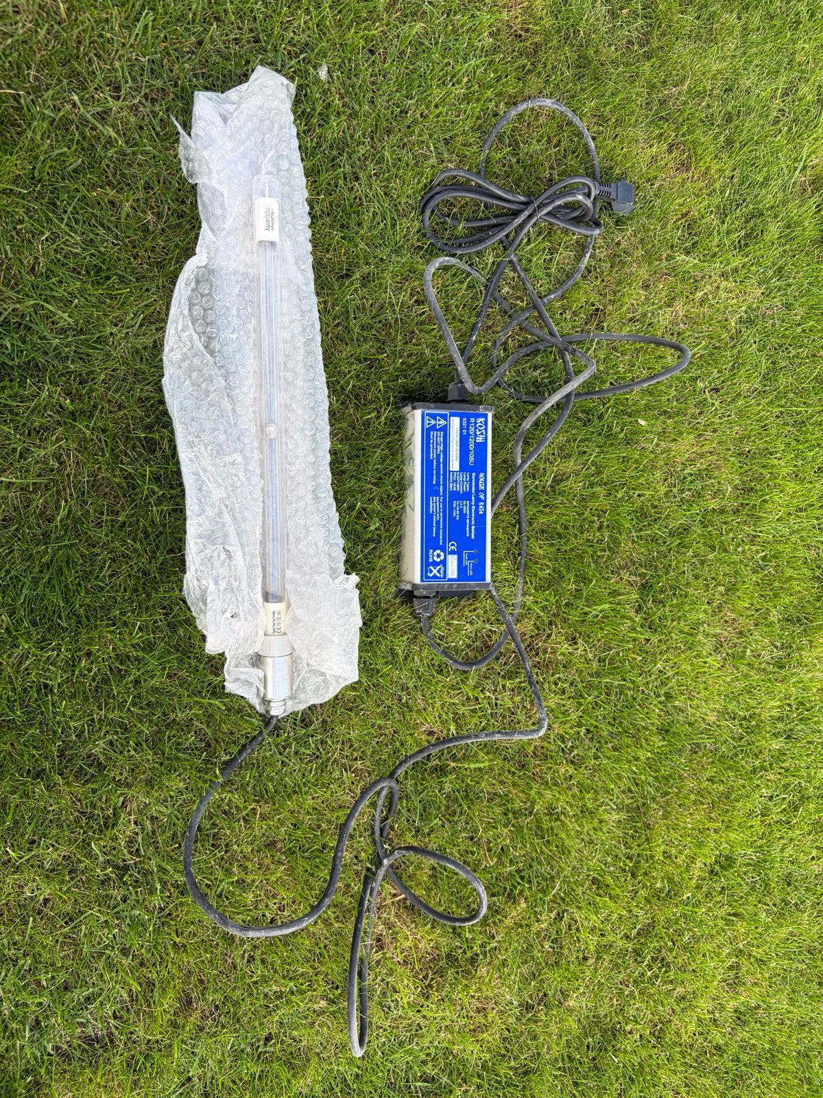 KOSHI UV-C lamp met ballast Aquariolux, Ophalen of Verzenden, Zo goed als nieuw, Vijververlichting