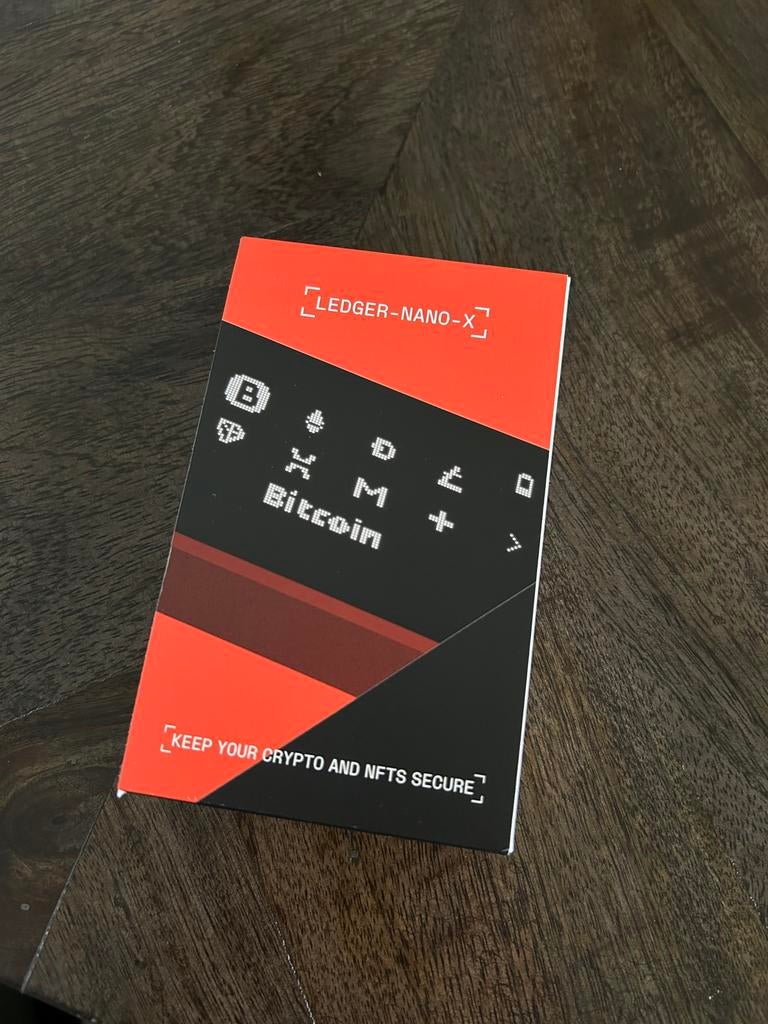 Ledger Nano X Crypto Wallet NIEUW, Ophalen of Verzenden, Zo goed als nieuw, Desktop, USB