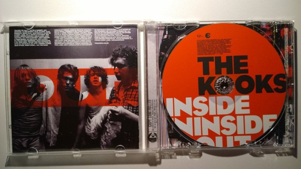 The Kooks - Inside In Inside Out, Ophalen of Verzenden, Zo goed als nieuw, Poprock, Album