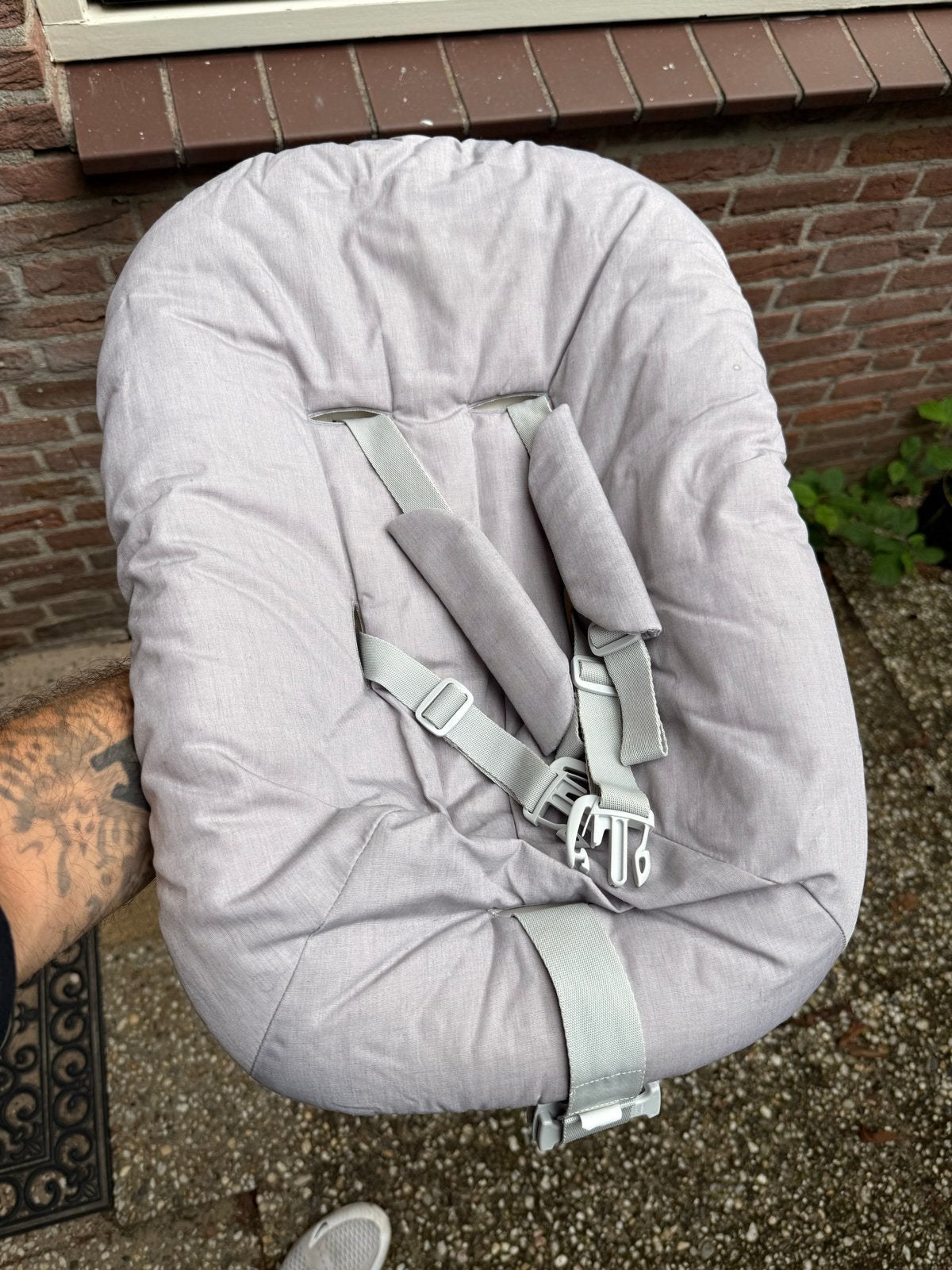 Stokke Tripp Trapp Newborn Seat, Ophalen, Zo goed als nieuw, Overige typen, Gordel(s)
